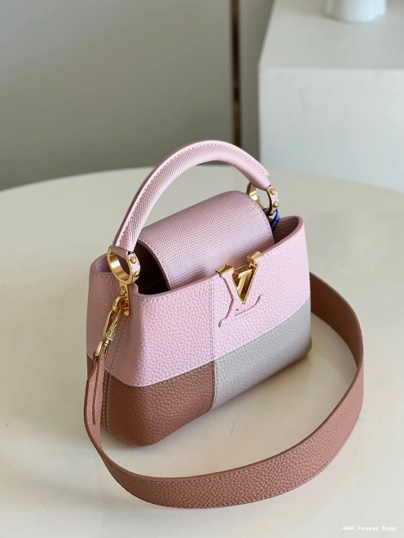 AAA Pruses Bags MINI LOUIS CAPUCINES VUITTON 0724